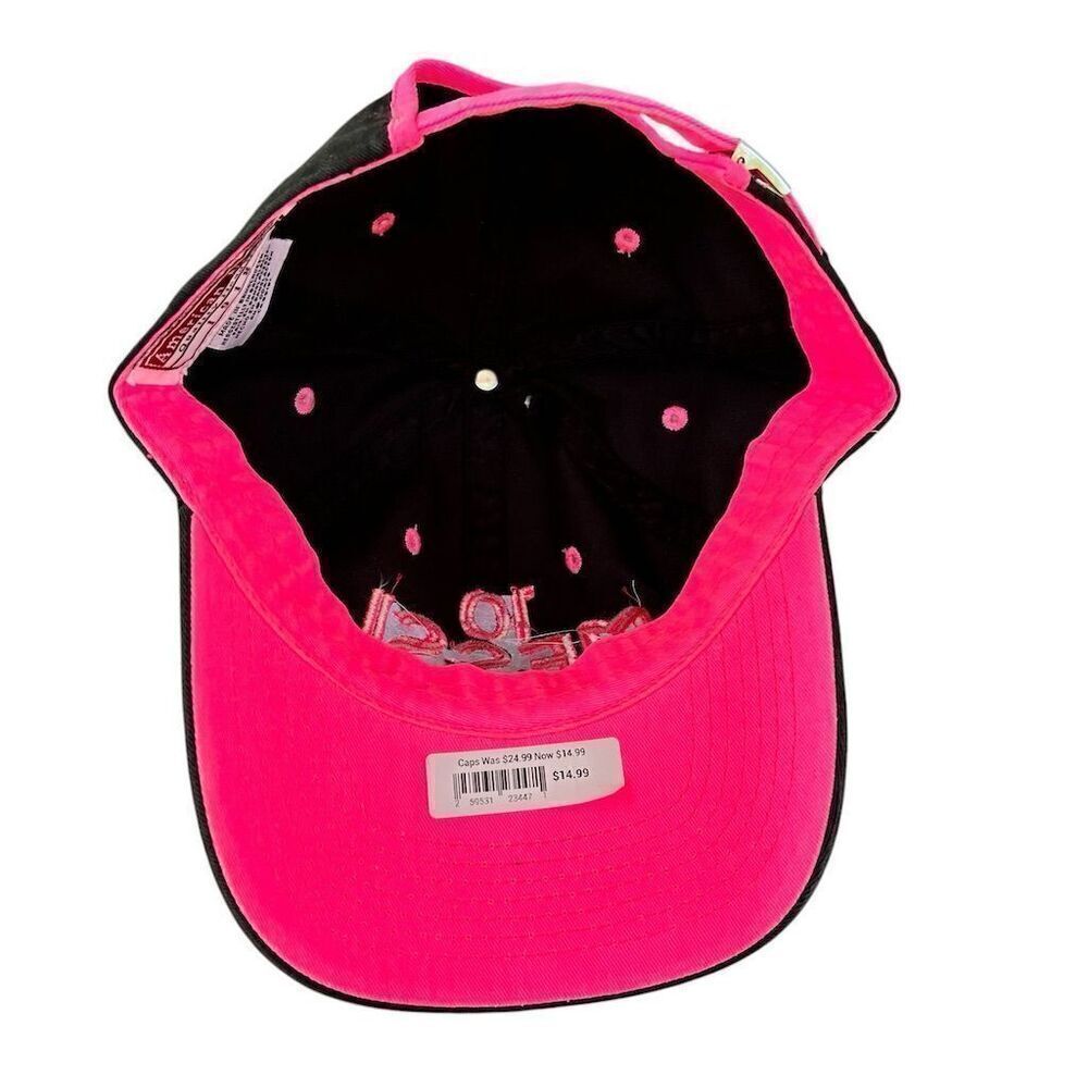 Inter Miami CF Lionel Messi #10 Black Pink Baseball Cap Unisex Adult - Picture 5 of 6
